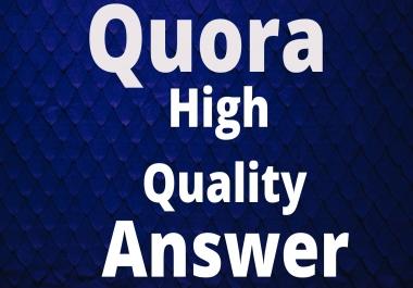 I will advance your site by HQ 10 Quora Answers