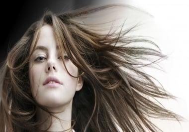 give you image editing with hair mask