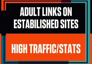 Footer/Sidebar Permanent Links on Estabilished Adult Websites