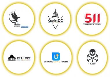 I will creative unique and modern logo design with copyrights