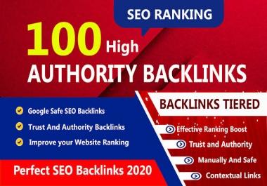 Rank 1st with 100 high Authority backlink