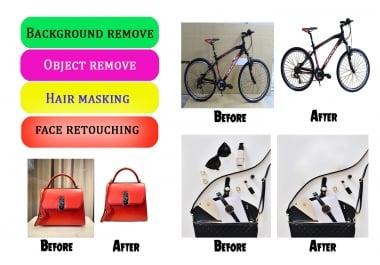 Remove background and amazon products transparent background.