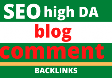 I will create niche related 100 real blog comments SEO backlinks