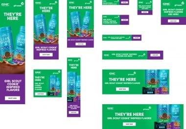 Promotional and Advertising BANNER ADS Design