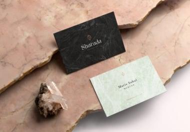 I will do 2 luxury business card designs