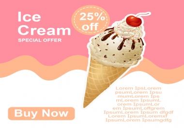 I will create professional ad poster design for your selling service