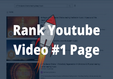 Youtube Video Promotion - Rank on youtube 1 page