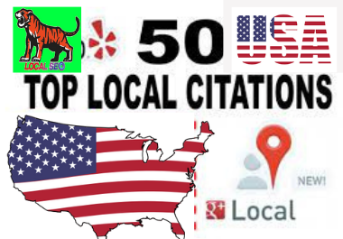 50 USA Local Business listing and directory submission