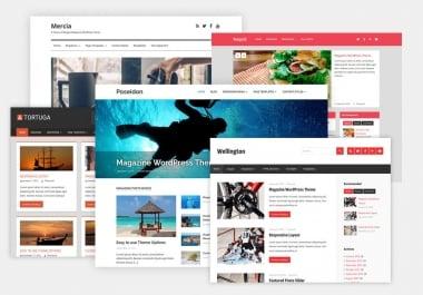I will create eye catching wordpress design within 24 hours