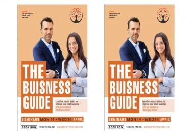 I will designing business, Corporate, Party, Event Flyers