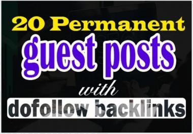 do 20 high da guest post on authority blogs da 95 to 40