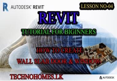 2D drawing & 3D plans creations for home,  Apartment,  buildings using with revit architecture softwar