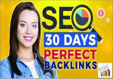 build a perfect monthly SEO do follow backlinks