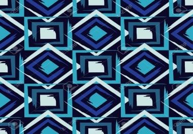 I will design 3 seamless pattern designs in one order,  textile and fabrics