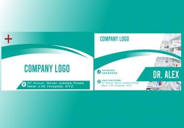 I will design unique modern business card for you