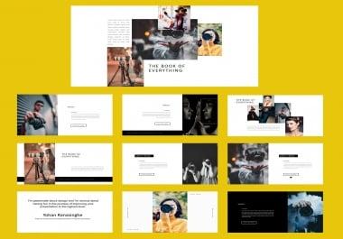 Design PowerPoint or keynote presentation