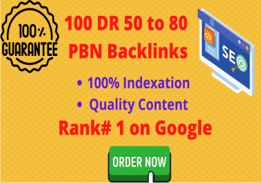 Buy 2 Get 1 Free create 100 PBN DR 50 to 80 Homepage Backlinks