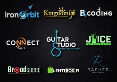 I will design modern creative logo