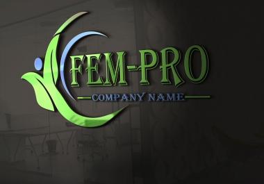 I will design creative modern minimalist logo for you