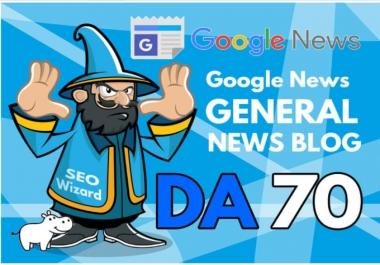 provide Guest Post on Google News Approved Website DA 70