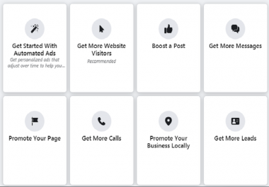 Facebook Advertising and Campaign Management for 7 Days