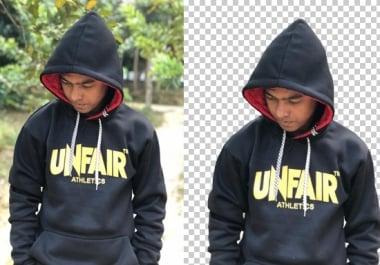 I'll REMOVE BACKROUND ON 10 PHOTOS In 24 Hours