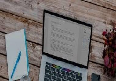 I will write 500 words article for your blog on any niche