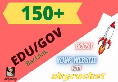 I will Create HQ 200 EDU. GOV high Authority backlinks