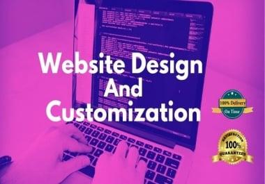 I will customize avada theme,  astra,  betheme,  divi,  enfold,  flatsome,  newspaper theme