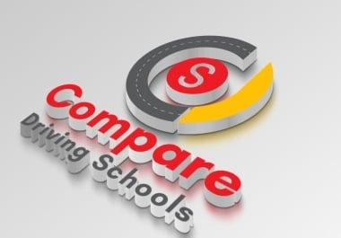 I will do luxury modern flat/minimalist business logo design redesign