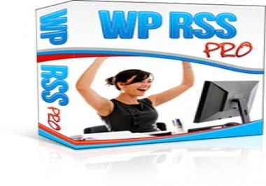 WP RSS PRO HiGH Ranking Site Seo software Pro WP
