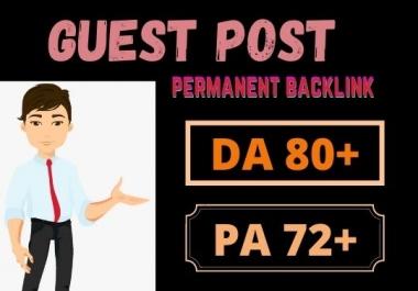 50 Da guest posting google news site permanent dofollow link