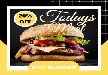 I will design engaging professional eye catchy instagram or facebook post for you