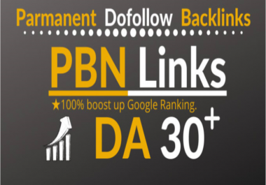 I Will 30 PBN DA 25 Perment Homepage BackLinks
