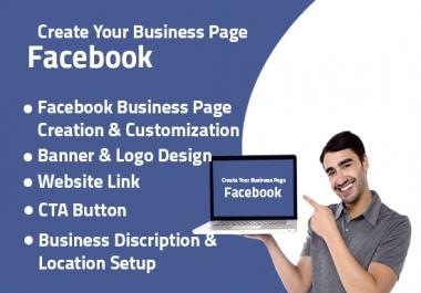 I will do impressive Facebook business page creation and optimization