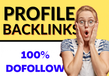 20 Dofollow Profile Creation Backlinks