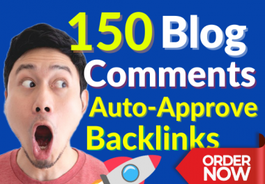 150 Manually Dofollow High PR HD Blog Commenting and Auto Approve SEO Link Building