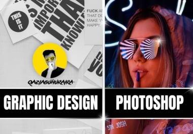 do any graphic design or adobe photoshop work