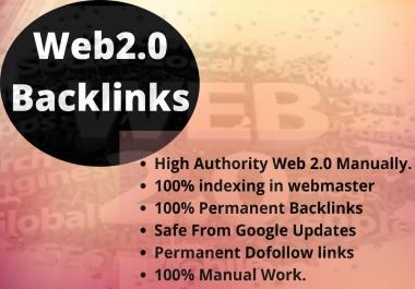 I Will Claim 20 High Authority Web2.0 SEO Backlinks