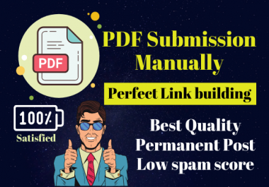 Physically 32 PDF Submit on high Authority Site Permanent post Low Spam Score site