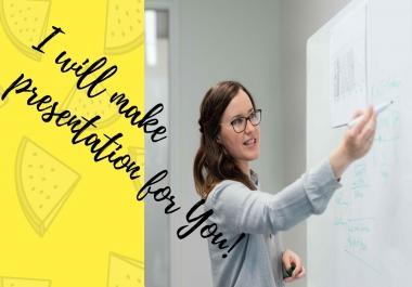 I will create powerpoint presentation and business presentation