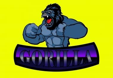 cartoon and comics logo design