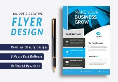 I will do flyer,  booklet design