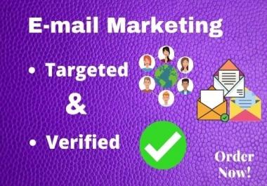 I Will Provide You 1000+ Verified Email Lists To Improve Your Business
