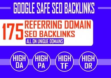 build referring domain SEO backlinks for google ranking