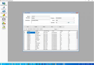 Stock management System for your Business