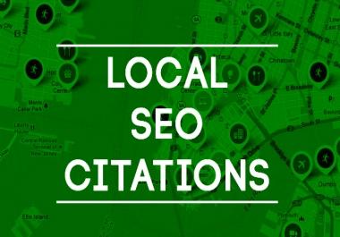 Create Live 60 top local citations or local SEO Switzerland,  Sweden,  China,  USE for any country