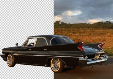 I will do 25 image background removal,  Photoshop editing for amazon listing