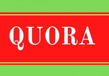 10 HQ Quora Answers With Guaranteed Traffic