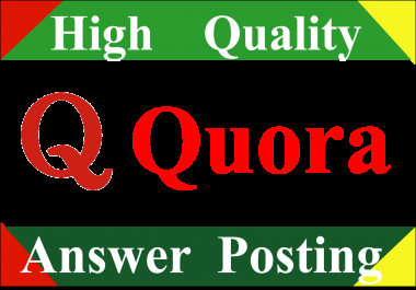 i will Promote your website high quality 3 Quora answers